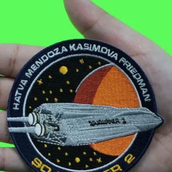 NEW For All Of Mankind Patch Sojourner 2 Embroidered Iron On - Picture 2 of 3